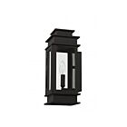 Livex Lighting 2013-04 Princeton 1-lumière 60W Noir Lanterne murale d'extérieur