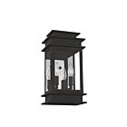Livex Lighting 2014-04 Princeton 2-lumières 120W Noir Lanterne murale d'extérieur