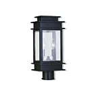 Livex Lighting Princeton 2015-07 2-Lumières 120W Bronze Lanterne de poteau extérieure