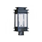 Livex Lighting Princeton 2015-29 2-Lumières 120W Étain vintage Lanterne de poteau extérieure