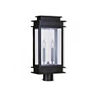 Livex Lighting Princeton 2017-07 2-Lumières 120W Bronze Lanterne de poteau extérieure