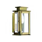 Livex Lighting 20191-01 Princeton 1-lumière 60W Laiton antique Lanterne murale d'extérieur