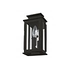 Livex Lighting 20191-04 Princeton 1-lumière 60W Noir Lanterne murale d'extérieur