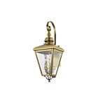 Livex Lighting 2033-01 Cambridge 3-lumières 180W Laiton antique Lanterne murale d'extérieur