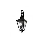 Livex Lighting 2033-04 Cambridge 3-lumières 180W Noir Lanterne murale d'extérieur