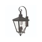 Livex Lighting 2036-04 Cambridge 4-lumières 240W Noir Lanterne murale d'extérieur