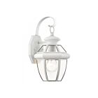 Livex Lighting 2051-03 Monterey 1-lumière 100W Blanc Lanterne murale d'extérieur