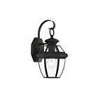 Livex Lighting 2051-04 Monterey 1-lumière 100W Noir Lanterne murale d'extérieur