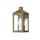 Livex Lighting 20581-01 Nyack 1-lumière 100W Laiton antique Lanterne murale d'extérieur