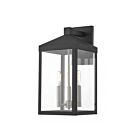 Livex Lighting 20584-04 Nyack 3-lumières 180W Noir Lanterne murale d'extérieur
