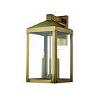 Livex Lighting 20585-01 Nyack 3-lumières 180W Laiton antique Lanterne murale d'extérieur