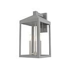 Livex Lighting 20585-80 Nyack 3-lumières 180W Gris nordique Lanterne murale d'extérieur