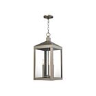 Livex Lighting 20587-91 Nyack 3-Lumières 180W Nickel brossé Luminaire Suspendu extrieur
