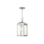 Livex Lighting 20591-91 Nyack 1-Lumière 100W Nickel brossé Luminaire Suspendu extrieur