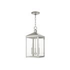 Livex Lighting 20593-91 Nyack 3-Lumières 180W Nickel brossé Luminaire Suspendu extrieur