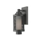 Livex Lighting 20681-14 Nottingham 1-lumière 60W Noir texturé Lanterne murale d'extérieur