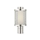 Livex Lighting Nottingham 20684-91 1-Lumière 60W Lanterne extérieure sur poteau