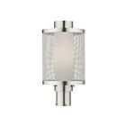 Livex Lighting Nottingham 20686-91 1-Lumière 60W Lanterne extérieure sur poteau