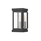 Livex Lighting 20701-04 Hopewell 1-lumière 60W Noir Lanterne murale d'extérieur