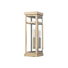 Livex Lighting 20703-01 Hopewell 1-lumière 60W Laiton antique Lanterne murale d'extérieur