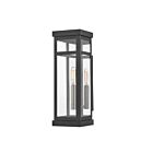 Livex Lighting 20703-04 Hopewell 1-lumière 60W Noir Lanterne murale d'extérieur