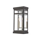 Livex Lighting 20704-07 Hopewell 2-lumières 120W Bronze Lanterne murale d'extérieur