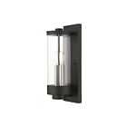 Livex Lighting 20722-14 Hillcrest 2-lumières 80W Noir texturé Lanterne murale d'extérieur