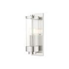 Livex Lighting 20722-91 Hillcrest 2-lumières 80W Nickel brossé Lanterne murale d'extérieur
