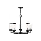 Livex Lighting 20725-14 Hillcrest 5-Lumières 300W Noir texturé Luminaire Suspendu extrieur