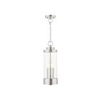 Livex Lighting 20727-91 Hillcrest 3-Lumières 120W Nickel brossé Luminaire Suspendu extrieur