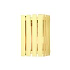 Livex Lighting 20751-12 Greenwich 1-lumière 60W Nickel brossé Lanterne murale d'extérieur