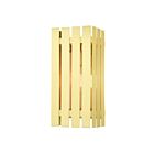 Livex Lighting 20752-12 Greenwich 1-lumière 100W Nickel brossé Lanterne murale d'extérieur