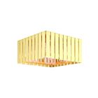 Livex Lighting Greenwich 20754-12 4-Lumières 160W Laiton satiné Plafonnier