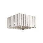 Livex Lighting Greenwich 20754-91 4-Lumières 160W Nickel brossé Plafonnier