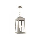 Livex Lighting 20857-91 Oslo 3-Lumières 180W Nickel brossé Luminaire Suspendu extrieur