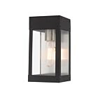 Livex Lighting 20871-04 Barrett 1-lumière 100W Noir Lanterne murale d'extérieur