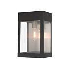 Livex Lighting 20872-04 Barrett 1-lumière 100W Noir Lanterne murale d'extérieur