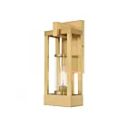 Livex Lighting 20992-12 Delancey 1-lumière 60W Nickel brossé Lanterne murale d'extérieur