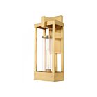Livex Lighting 20993-12 Delancey 1-lumière 100W Nickel brossé Lanterne murale d'extérieur