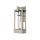 Livex Lighting 20993-91 Delancey 1-lumière 100W Nickel brossé Lanterne murale d'extérieur