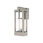 Livex Lighting Delancey 20994-91 1-Lumière 60W Nickel brossé Lanterne de poteau extérieure
