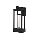 Livex Lighting Delancey 20996-04 1-Lumière 60W Noir Lanterne de poteau extérieure