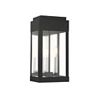 Livex Lighting 21235-04 York 2-lumières 120W Noir Lanterne murale d'extérieur