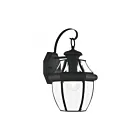 Livex Lighting Monterey 2151-04 1-Lumière 100W Noir Lanterne murale