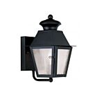 Livex Lighting Mansfield 2160-04 1-Lumière 60W Noir Lanterne murale