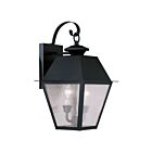 Livex Lighting Mansfield 2165-04 2-Lumières 120W Noir Lanterne murale