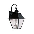 Livex Lighting Mansfield 2168-04 3-Lumières 180W Noir Lanterne murale