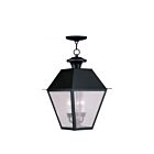 Livex Lighting 2170-04 Mansfield 3-Lumières 180W Noir Luminaire Suspendu extrieur