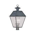 Livex Lighting Mansfield 2173-61 4-Lumières 240W charbon Lanterne de poteau extérieure
