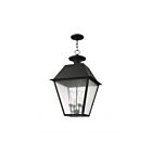 Livex Lighting 2174-04 Mansfield 4-Lumières 240W Noir Luminaire Suspendu extrieur
